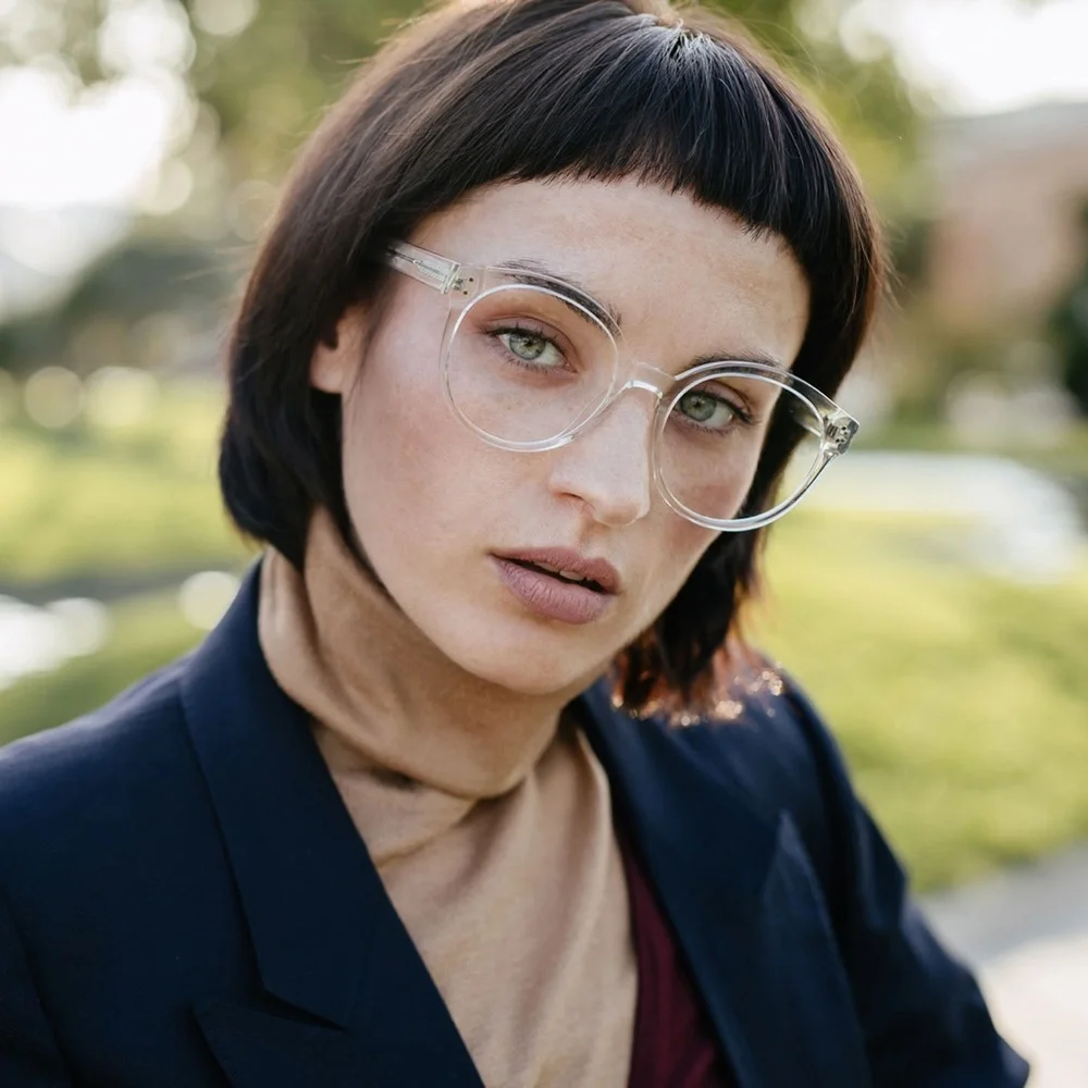 New in box! TIJN EYEWEAR: Mitchel frame | color: transparent - Picture 2 of 7